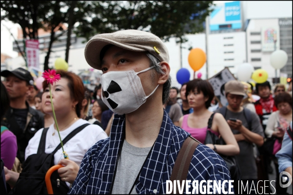 Manifestation contre le nucléaire japonais à Tokyo // Demonstration against japanese nuclear in Tokyo