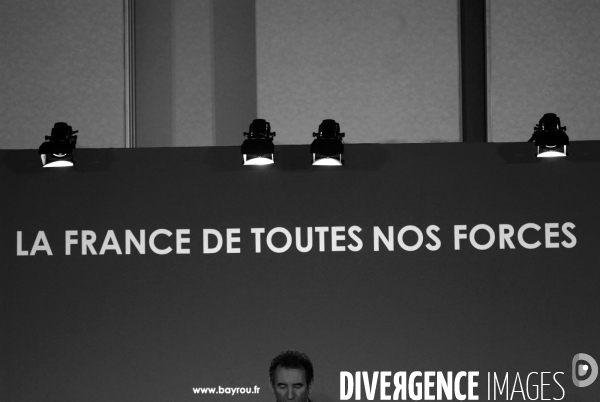 Francois bayrou. election presidentielle.