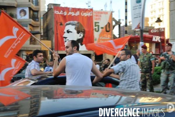 Elections legislative libanaises - le parti orange.