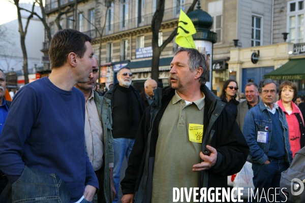 Bove en Campagne manifestation Mal loges Paris