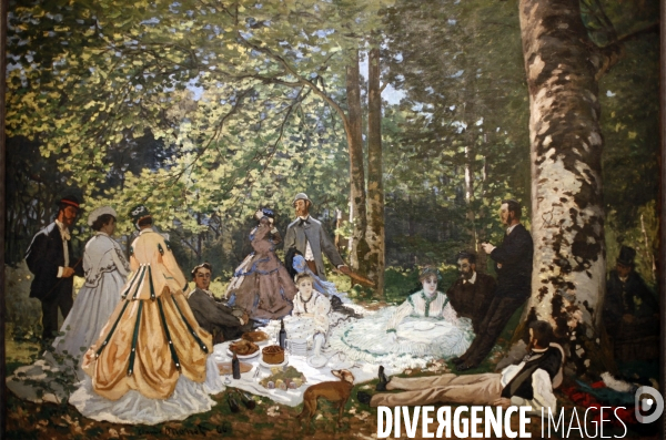 Exposition Claude Monet, dans les Galeries nationales du Grand Palais
