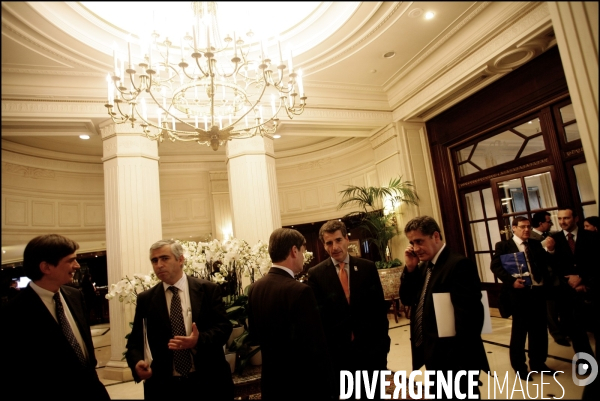 Chile Finances Minister, Andre Velasco in Paris (For Que Pasa Magazine - chili)