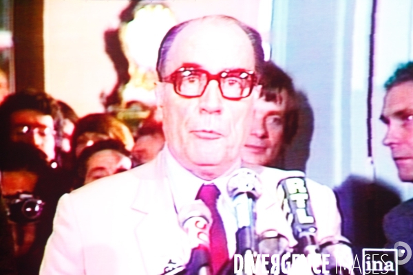 30e anniversaire de l élection de Francois Mitterrand à la Présidence de la République