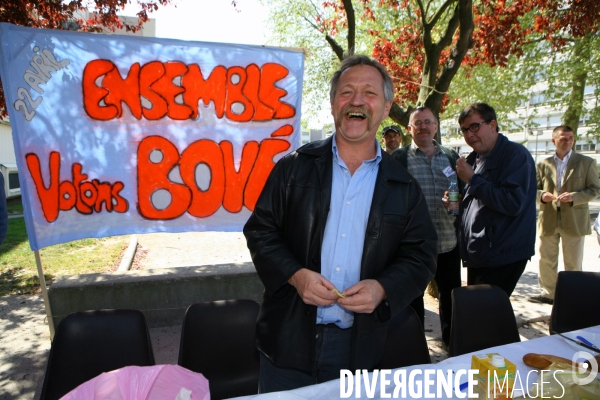 Jose Bové en Campagne , derniers Jours