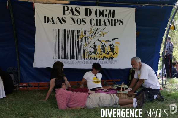 Pro et anti OGM a Verdun sur Garonne