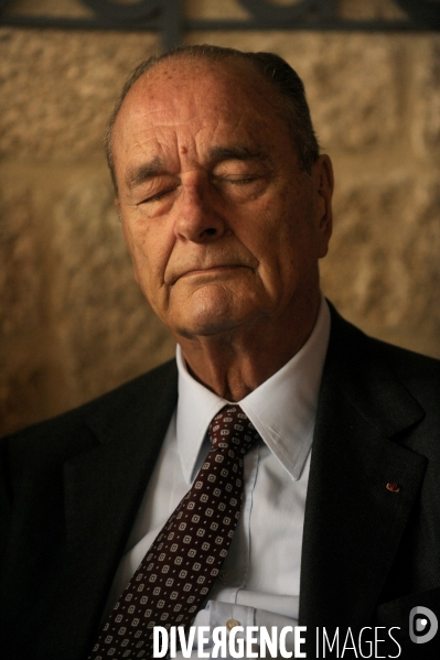 Le president jacques chirac-archive-