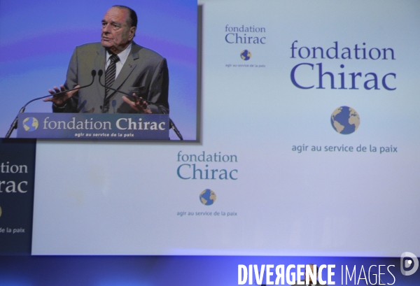 Lancement de la fondation chirac