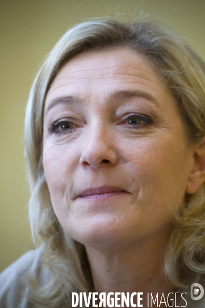 Marine Le Pen en tournee