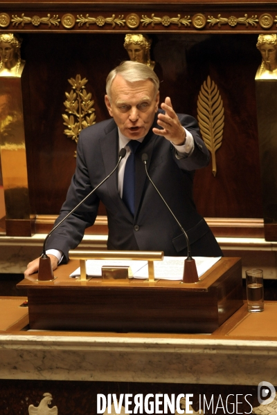 Jean-marc ayrault. assemblee nationale. discours de politique general