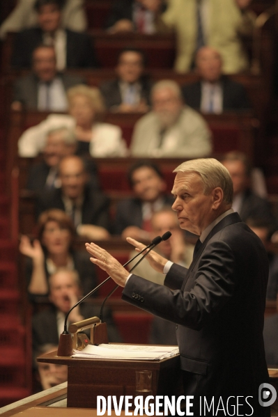 Jean-marc ayrault. assemblee nationale. discours de politique general