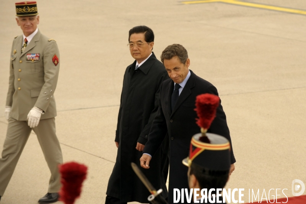Visite d etat du president hu jintao en france