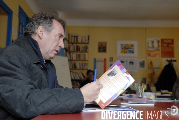 François Bayrou en campagne