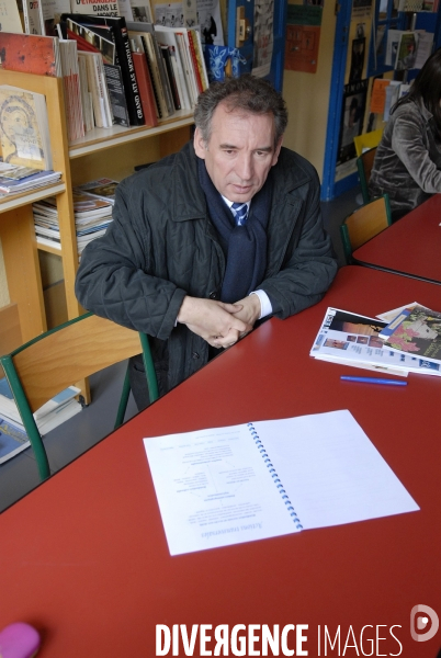 François Bayrou en campagne