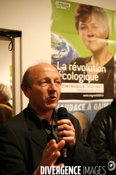 Jean luc Bennahmias soutien Dominique Voynet