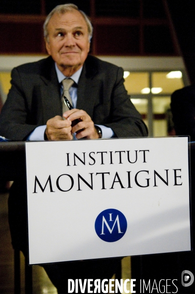 Débat avec l Institut Montaigne au Lycée Alfred Nobel de Clichy-sous-Bois