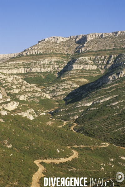 Parc National des Calanques. Marseille, Cassis et La Ciotat