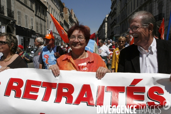 Manifestation contre la réforme des retraites