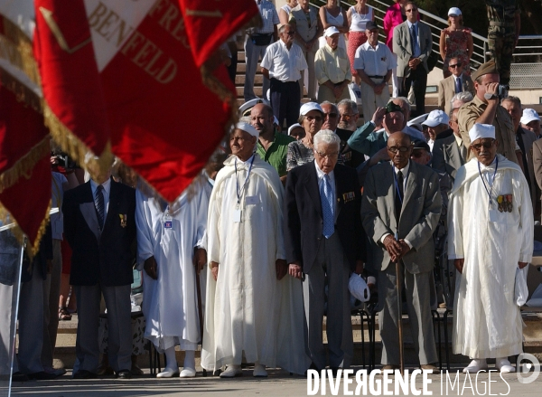 Commemoration du 60 éme anniverssaire du debarquement de provence