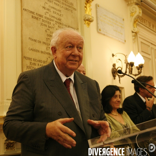 Jean Claude Gaudin Maire de Marseille