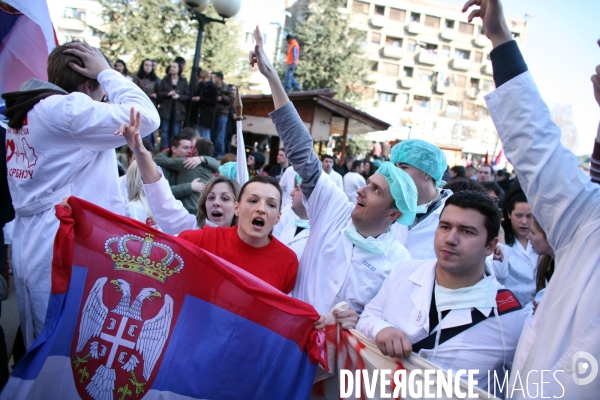 Independance du kosovo. mitrovica