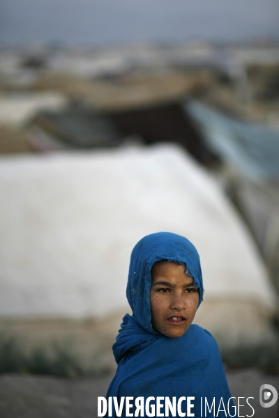 Le camp de refugies de chali-eh kanbar, a l ouest de kaboul.