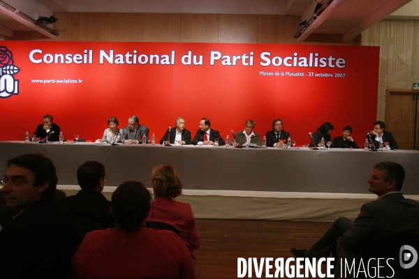 Conseil national du parti socialiste a la mutualite.
