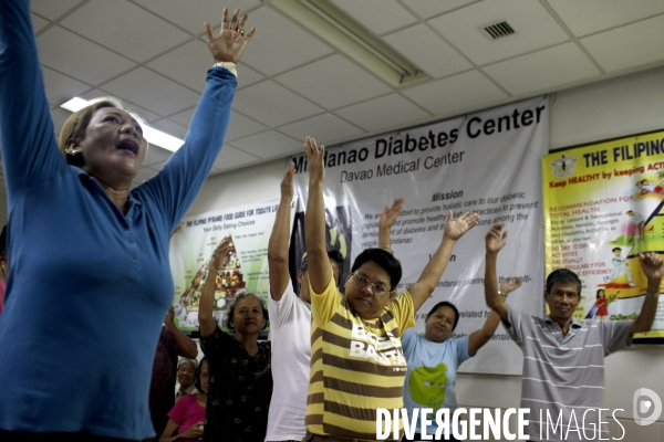 Reportage sur le diabete aux philippines.