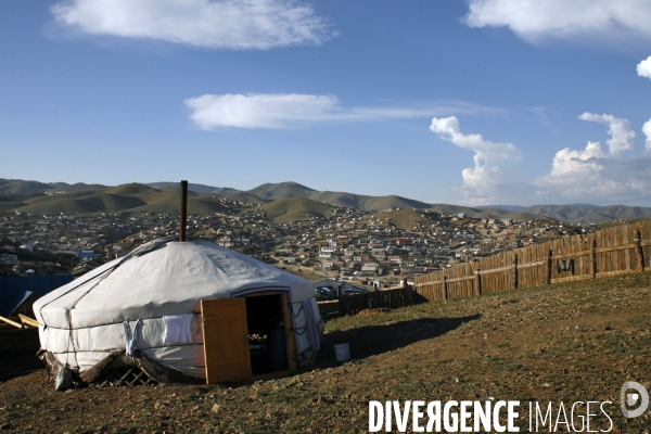 Ulan bator, capitale de la mongolie.