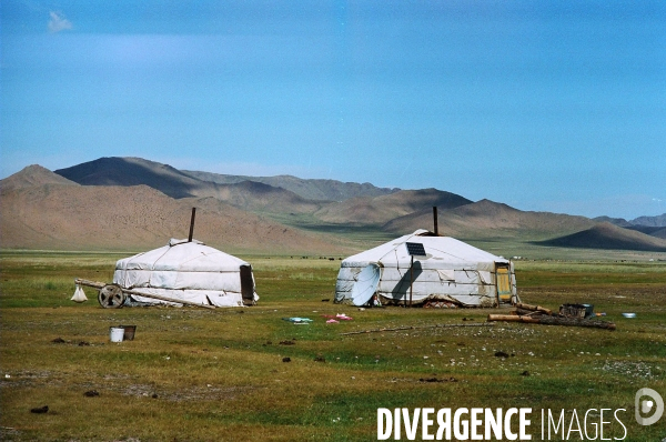Paysages de mongolie.