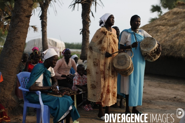 Reportage dans le village de kanal, dans l etat de jonglei, au sud soudan.