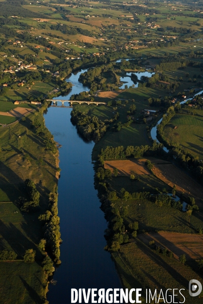Vue aérienne de Bourgogne