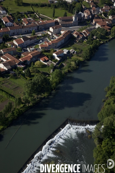 Vue aérienne de Haute-Garonne