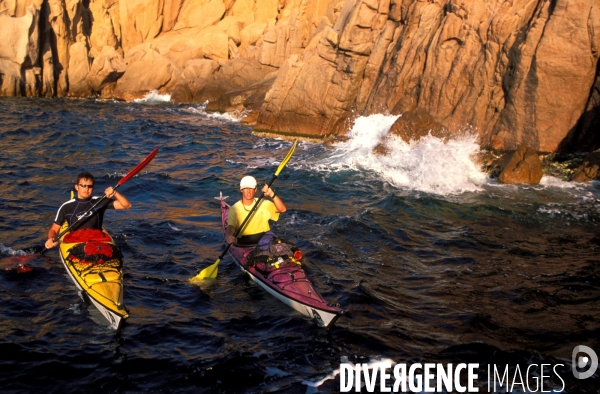 CORSE - Les calanches en kayak
