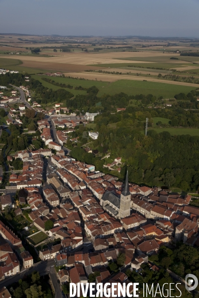 Vue aérienne de Meurthe-et-Moselle