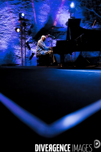 Randy Weston African Rhytms Trio plays in Porquerolles Jazz festival 2009