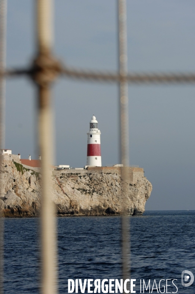 Pointe Sud de l Europe : Phare de Gibraltar