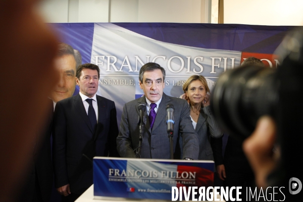 Conférence de presse de François FILLON pour commenter le rapport Gallois