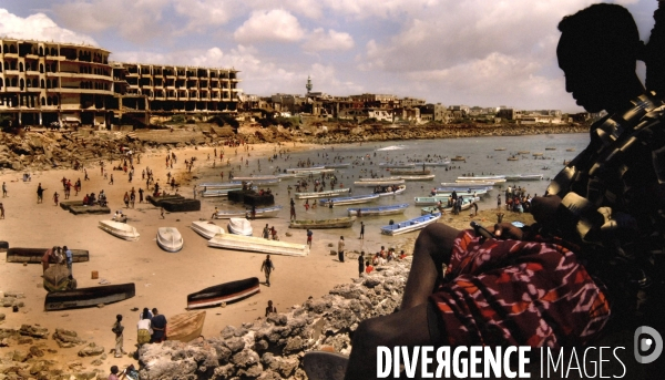 Baie de mogadiscio et vieille ville