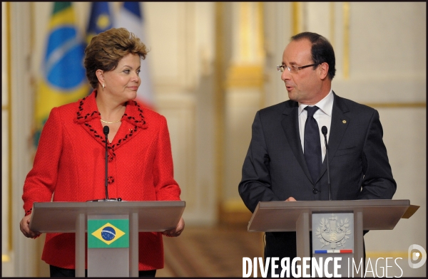 François Hollande et Dilma Rousseff