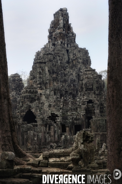 Illustration au temple d Angkor et à Siem Reap