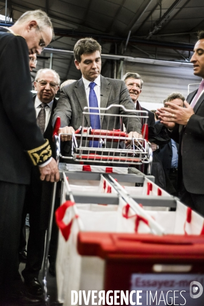 Arnaud MONTEBOURG visite Le Made in France