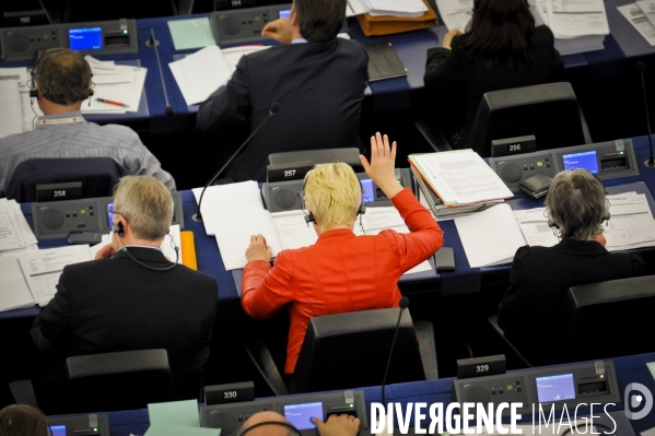 Parlement Europeen, vote du Buget de l EU