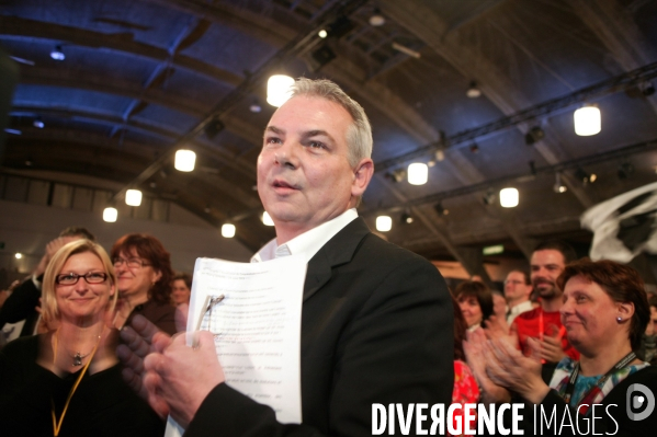 Election de Thierry Lepaon à la tête de la CGT