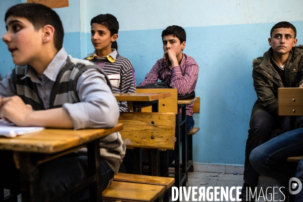 Ecole syrienne, Kilis, Turquie