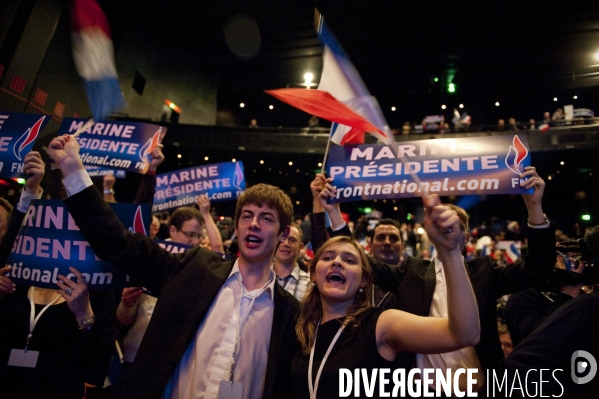 Marine Le Pen élue présidente du Front