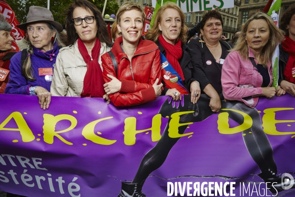 Marche femmes contre l austerite