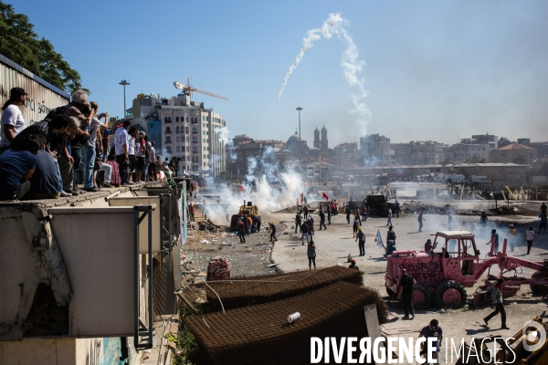 Affrontements Taksim square