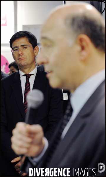 Nicolas Dufourcq avec Pierre Moscovici