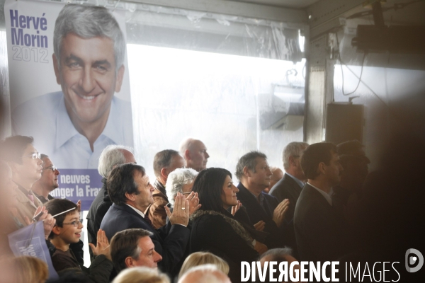 Déclaration officielle de la candidature d Hervé Morin (Président du Nouveau Centre) aux élections présidentielles 2012