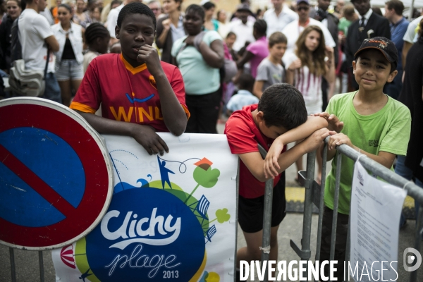 Clichy-sous-Bois : Deplacement de Francois Hollande